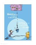 Unless Someone Cares (blue)-Theodor (Dr. Seuss) Geisel-Art Print