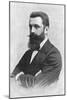Theodor Herzl (1860-190), Zionist Leader-null-Mounted Giclee Print