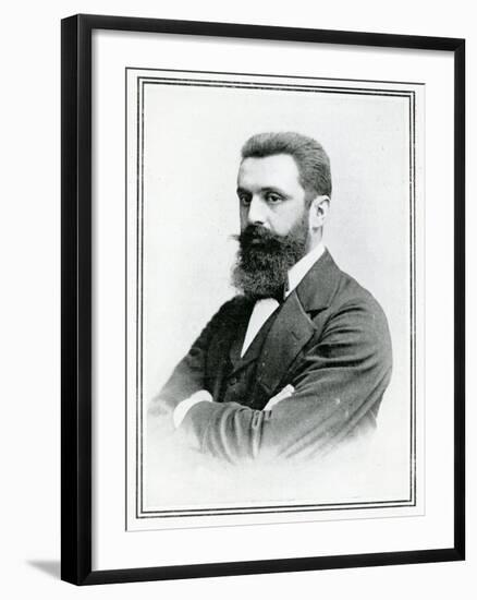 Theodor Herzl (1860-1904)-null-Framed Giclee Print