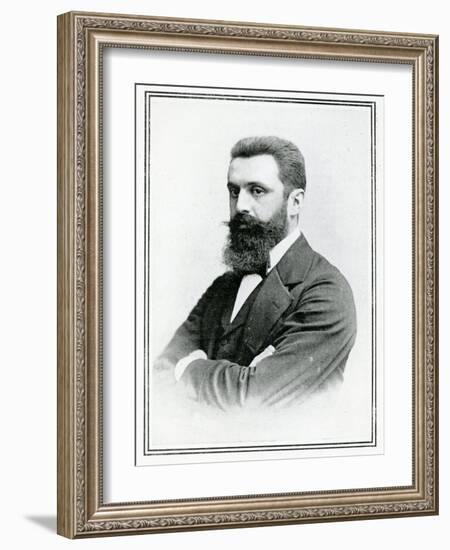 Theodor Herzl (1860-1904)-null-Framed Giclee Print