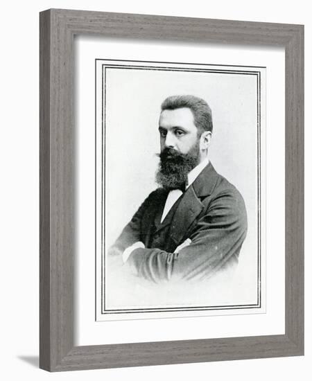 Theodor Herzl (1860-1904)-null-Framed Giclee Print