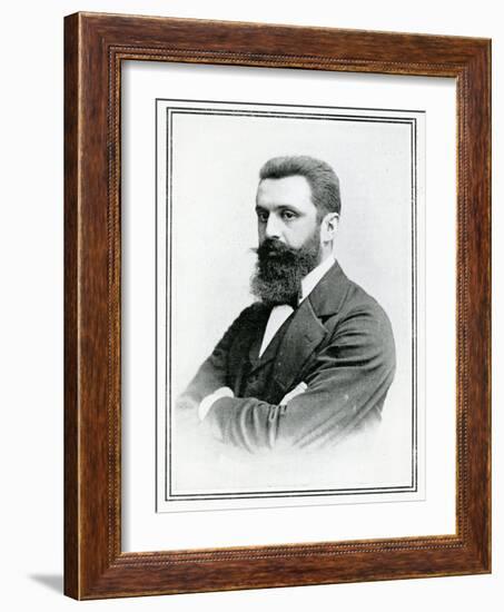 Theodor Herzl (1860-1904)-null-Framed Giclee Print