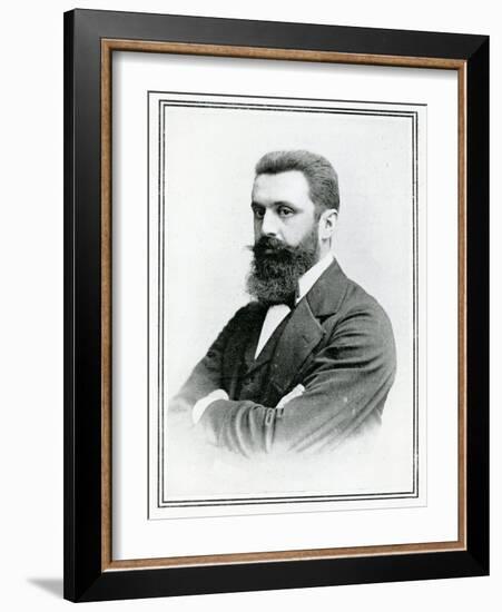 Theodor Herzl (1860-1904)-null-Framed Giclee Print