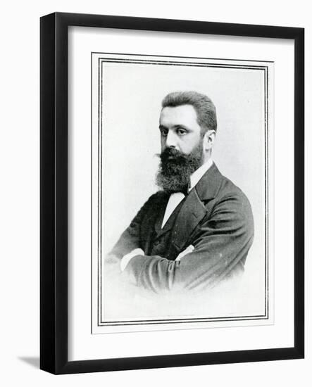 Theodor Herzl (1860-1904)-null-Framed Giclee Print