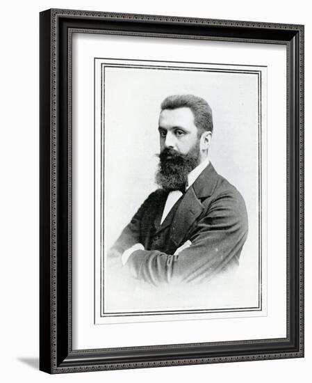 Theodor Herzl (1860-1904)-null-Framed Giclee Print