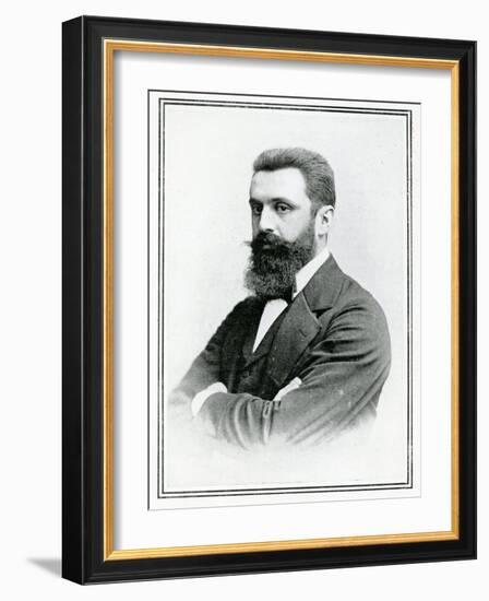 Theodor Herzl (1860-1904)-null-Framed Giclee Print