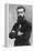 Theodor Herzl, 1903 (B/W Photo)-Austrian Photographer-Framed Premier Image Canvas