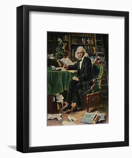 'Theodor Mommsen 1817-1903. - Gemälde von Knaus', 1934-Unknown-Framed Giclee Print