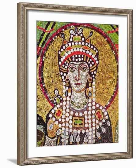 Theodora (C508-548)-null-Framed Giclee Print