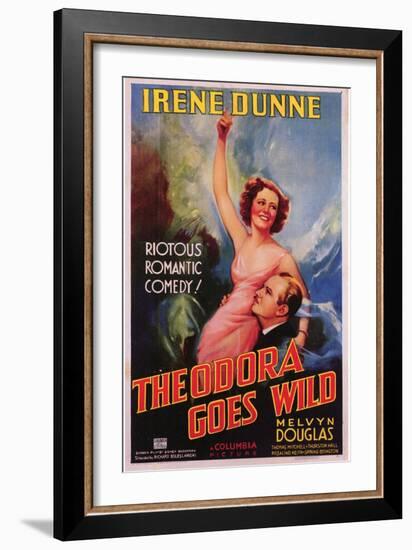 Theodora Goes Wild, 1936-null-Framed Art Print