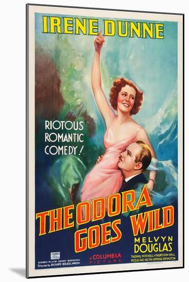 Theodora Goes Wild-null-Mounted Art Print