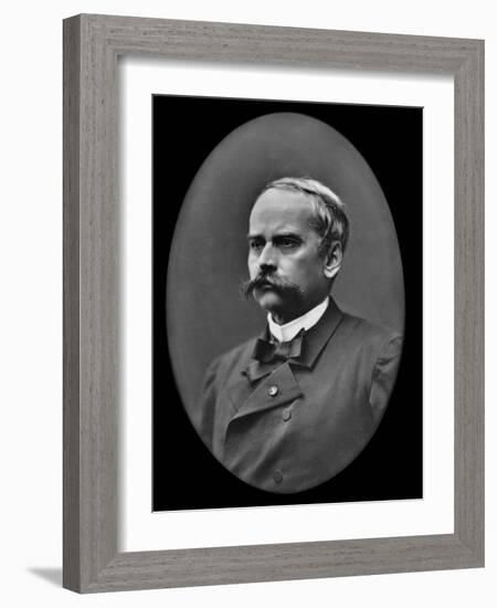 Theodore Barriere (1823-77), from 'Galerie Contemporaine Des Illustrations Francais' C.1890S-Nadar-Framed Giclee Print