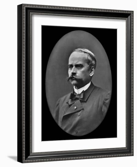 Theodore Barriere (1823-77), from 'Galerie Contemporaine Des Illustrations Francais' C.1890S-Nadar-Framed Giclee Print