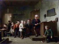 La Salle De Classe - the Classroom - Heuvel, Theodore Bernard De (1817-1906) - 1872 - Oil on Wood --Theodore Bernard de Heuvel-Giclee Print