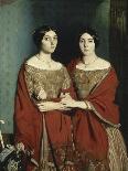 Les Deux Soeurs-Théodore Chasseriau-Mounted Giclee Print