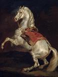 An Officer of the Imperial Horse Guards Charging-Théodore Géricault-Giclee Print