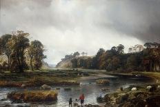 A View of the Park of Seaton, Scotland, 1840-Theodore Gudin-Giclee Print