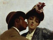 The Kiss, 1887-Theodore Jacques Ralli-Giclee Print
