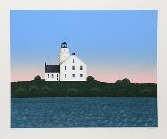 Church at Sunset-Theodore Jeremenko-Framed Limited Edition