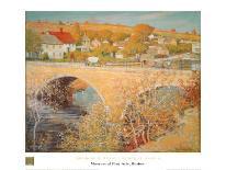 Bridge At Ipswich-Theodore M^ Wendel-Art Print