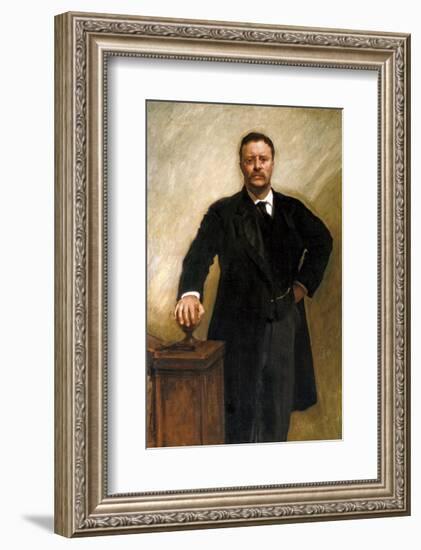 Theodore Roosevelt, 1903-John Singer Sargent-Framed Art Print