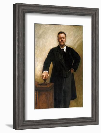 Theodore Roosevelt, 1903-John Singer Sargent-Framed Art Print