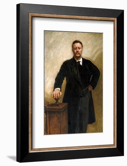 Theodore Roosevelt, 1903-John Singer Sargent-Framed Art Print