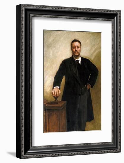 Theodore Roosevelt, 1903-John Singer Sargent-Framed Art Print