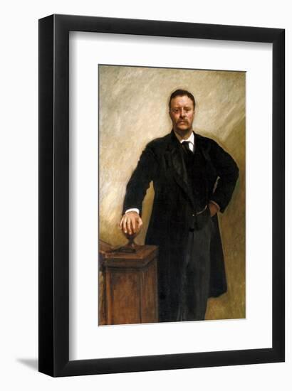 Theodore Roosevelt, 1903-John Singer Sargent-Framed Art Print