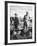 Theodore Roosevelt 26th American President with Hunting Colleague Mr. Tarlton and a Dead Lion-Kermit Roosevelt-Framed Photographic Print