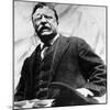 Theodore Roosevelt, Delivering a Campaign Speech, 1900's-null-Mounted Photo