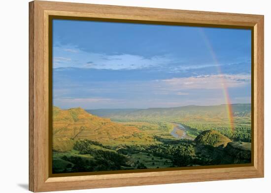 Theodore Roosevelt National Park-Gordon Semmens-Framed Premier Image Canvas