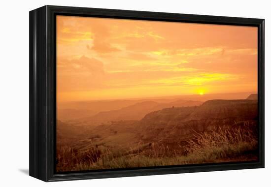 Theodore Roosevelt National Park-Gordon Semmens-Framed Premier Image Canvas