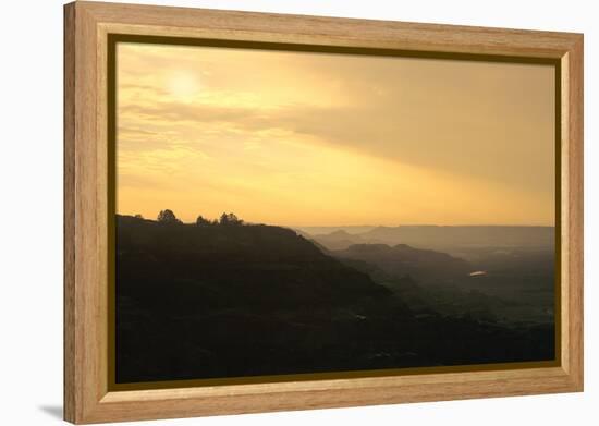 Theodore Roosevelt National Park-Gordon Semmens-Framed Premier Image Canvas