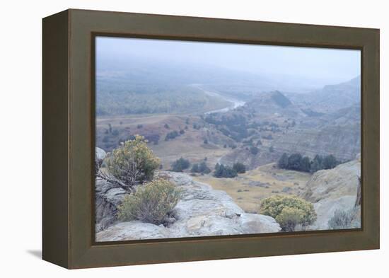 Theodore Roosevelt National Park-Gordon Semmens-Framed Premier Image Canvas