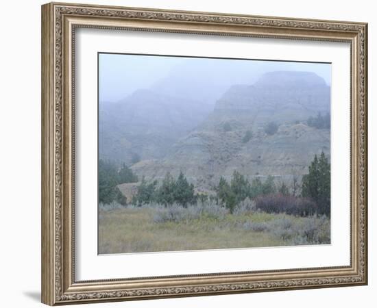 Theodore Roosevelt National Park-Gordon Semmens-Framed Photographic Print