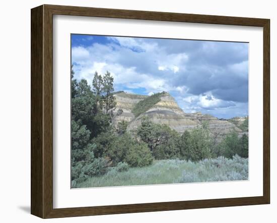 Theodore Roosevelt National Park-Gordon Semmens-Framed Photographic Print