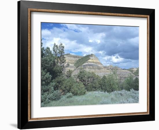 Theodore Roosevelt National Park-Gordon Semmens-Framed Photographic Print