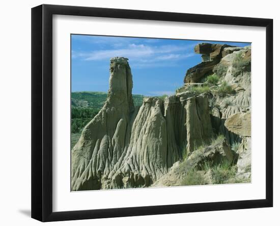 Theodore Roosevelt National Park-Gordon Semmens-Framed Photographic Print