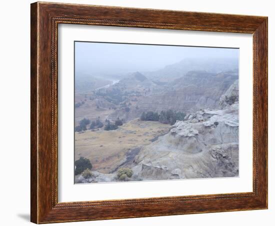 Theodore Roosevelt National Park-Gordon Semmens-Framed Photographic Print