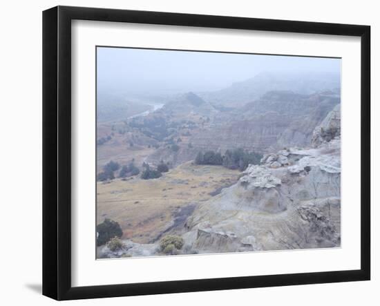 Theodore Roosevelt National Park-Gordon Semmens-Framed Photographic Print