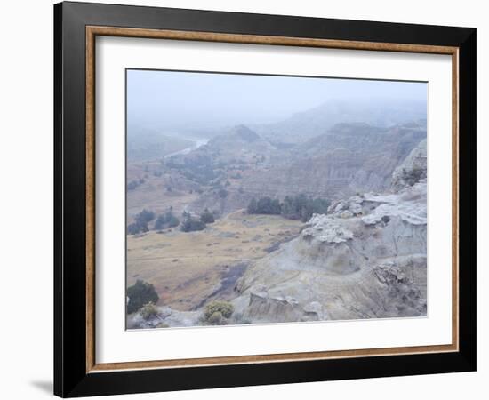 Theodore Roosevelt National Park-Gordon Semmens-Framed Photographic Print