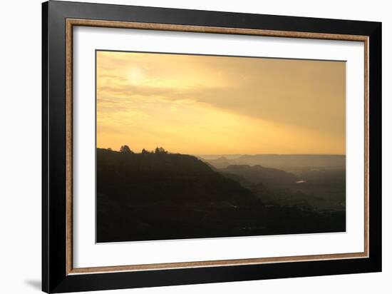 Theodore Roosevelt National Park-Gordon Semmens-Framed Photographic Print