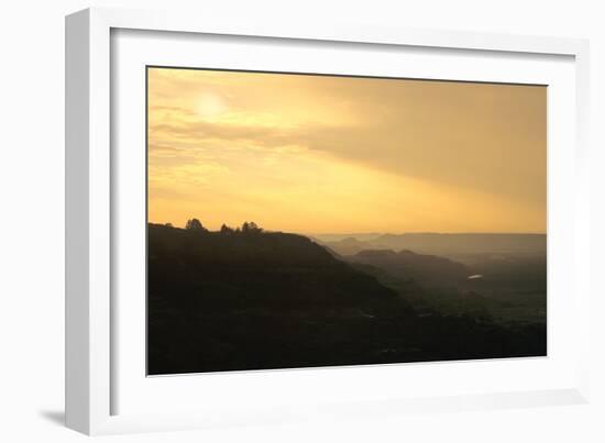 Theodore Roosevelt National Park-Gordon Semmens-Framed Photographic Print