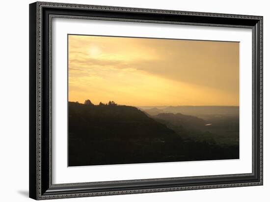 Theodore Roosevelt National Park-Gordon Semmens-Framed Photographic Print