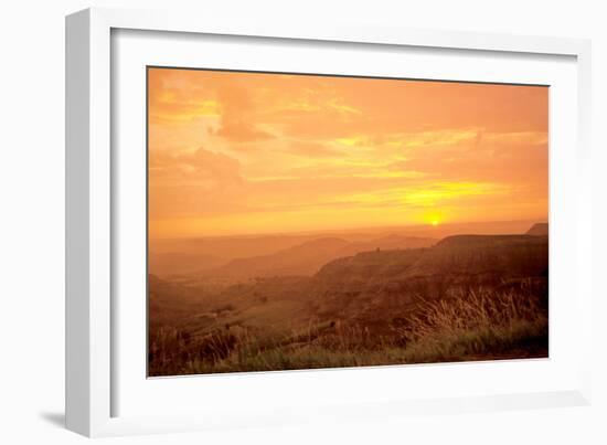 Theodore Roosevelt National Park-Gordon Semmens-Framed Photographic Print