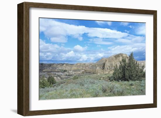 Theodore Roosevelt National Park-Gordon Semmens-Framed Photographic Print