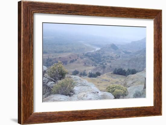 Theodore Roosevelt National Park-Gordon Semmens-Framed Photographic Print