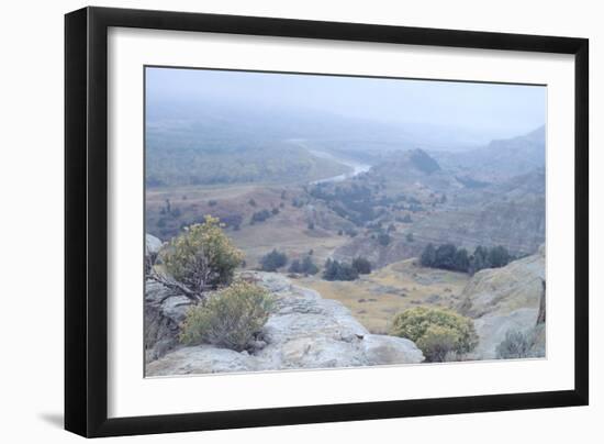 Theodore Roosevelt National Park-Gordon Semmens-Framed Photographic Print