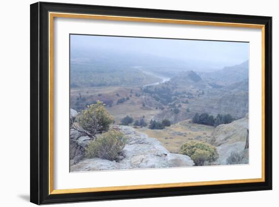 Theodore Roosevelt National Park-Gordon Semmens-Framed Photographic Print